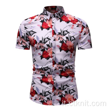 camicie stampate estive di marca per uomo